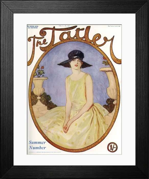 Framed Print : The Tatler, Summer Number 1926
