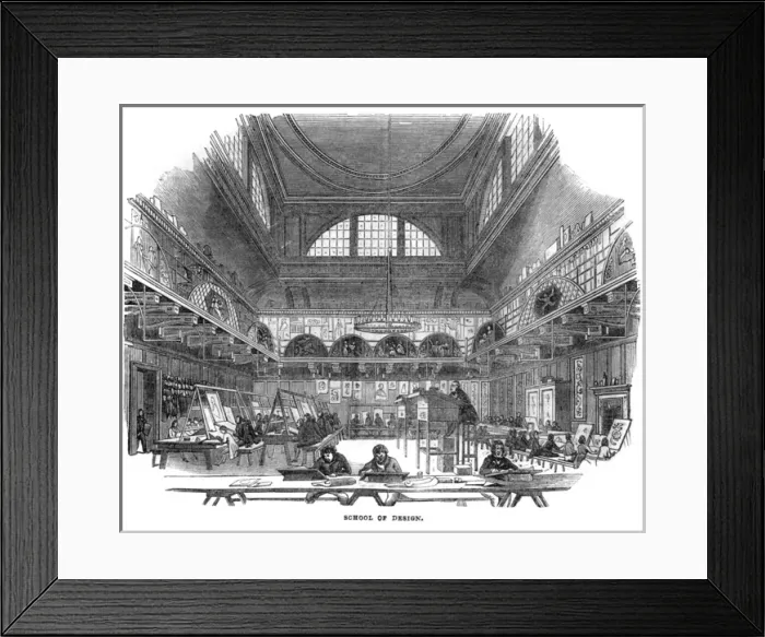 Framed Print : School of Design