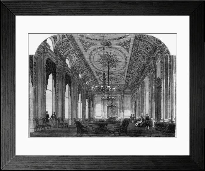 Framed Print : Interior of the Army and Navy Club Framed Print : Interior of the Army and Navy Club