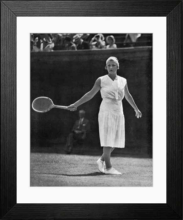 Framed Print : Helen Jacobs Framed Print : Helen Jacobs