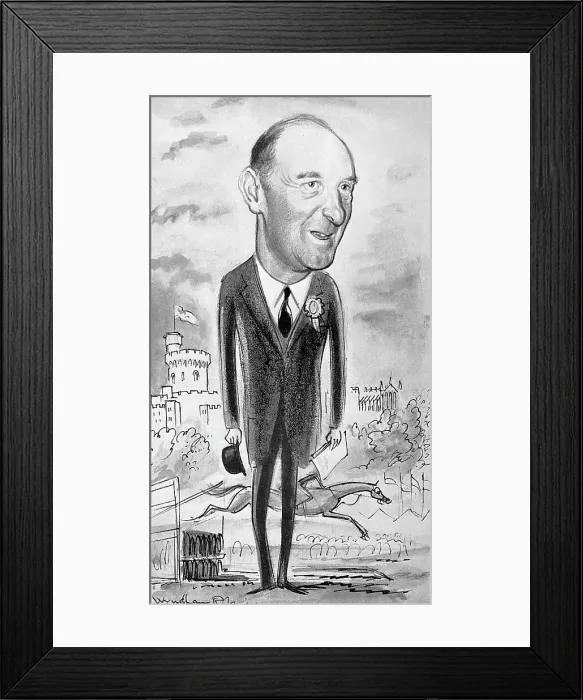 Framed Print : Henry Somerset, 10th Duke of Beaufort by Glan Williams