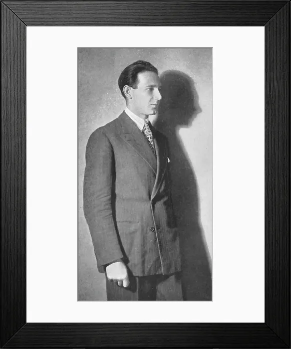 Framed Print : Jean Borotra