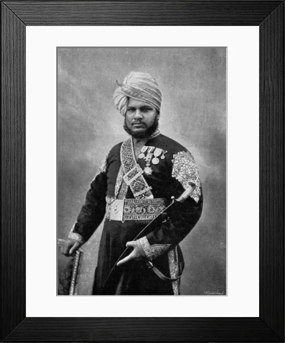 Framed Print : Queen Victorias Munshi, Abdul Karim Framed Print : Queen Victorias Munshi, Abdul Karim