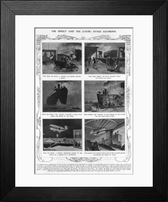Framed Print : Stage illusions Framed Print : Stage illusions