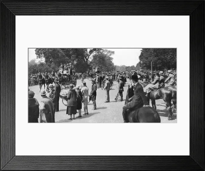 Framed Print : Coaching Club meet in Hyde Park Framed Print : Coaching Club meet in Hyde Park