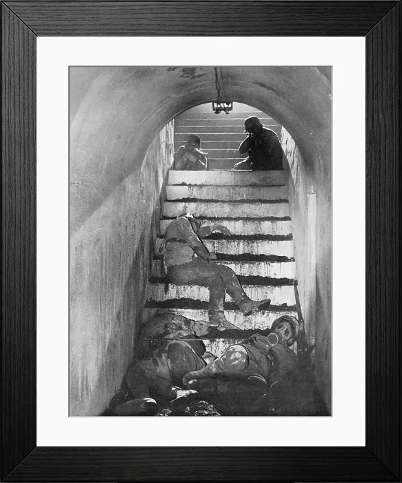 Framed Print : French war film, Verdun