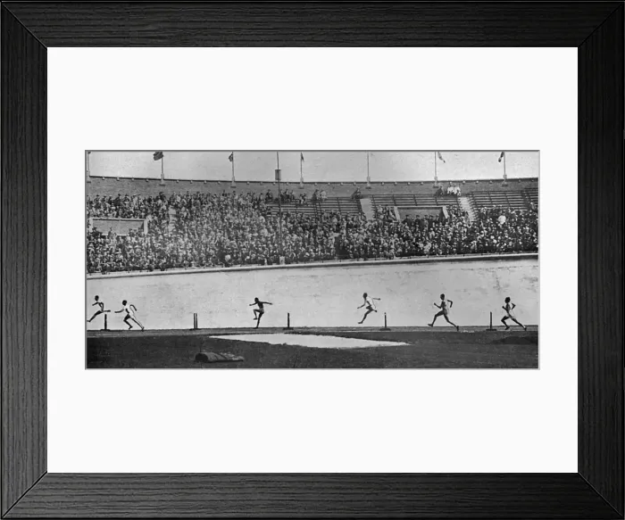 Framed Print : Lord Burghley winning the 400m hurdles at 1928 Olympics Framed Print : Lord Burghley winning the 400m hurdles at 1928 Olympics