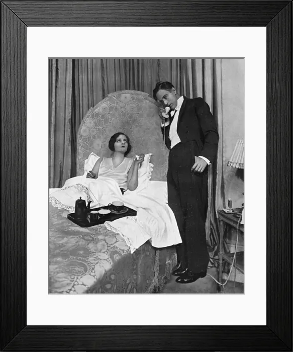 Framed Print : Tallulah Bankhead and Leslie Howard in Her Cardboard Lover Framed Print : Tallulah Bankhead and Leslie Howard in Her Cardboard Lover