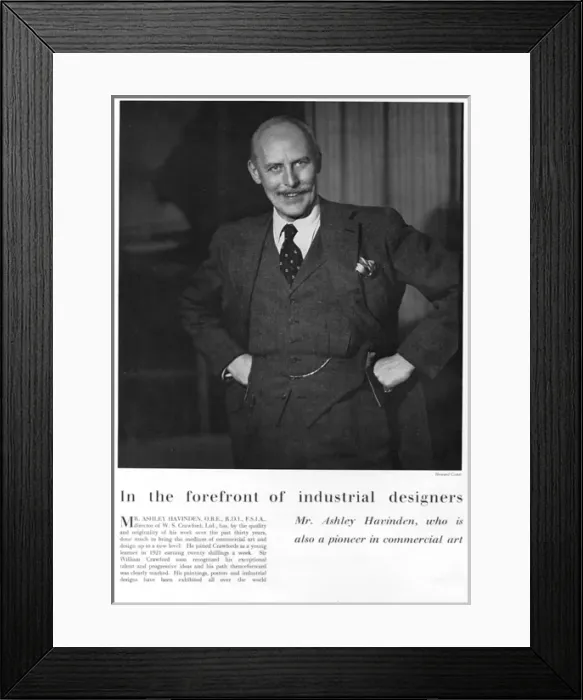 Framed Print : Ashley Havinden Framed Print : Ashley Havinden