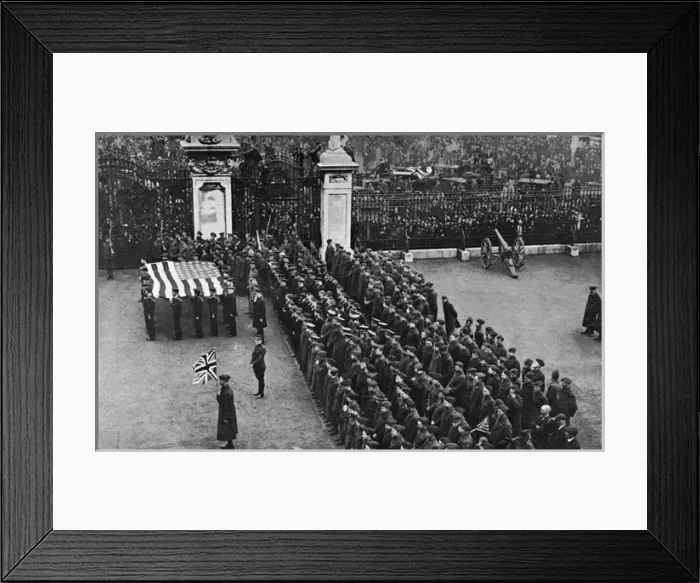 Framed Print : Old Glory on Armistice Day