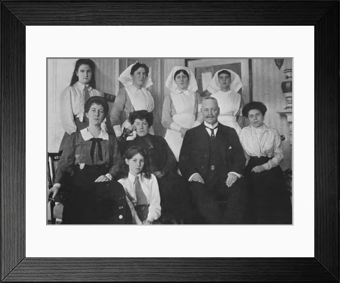Framed Print : Grand Duchess George of Russia - her English hospital Framed Print : Grand Duchess George of Russia - her English hospital