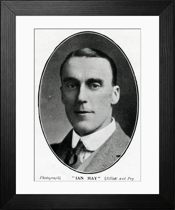 Framed Print : Ian Hay, alias John Hay Beith, writer Framed Print : Ian Hay, alias John Hay Beith, writer