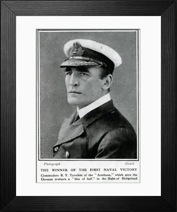 Framed Print : Commodore R Y Tyrwhitt of the Arethusa, WW1