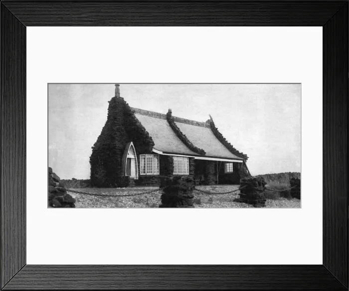 Framed Print : Queen Alexandras bungalow at Snettisham Framed Print : Queen Alexandras bungalow at Snettisham