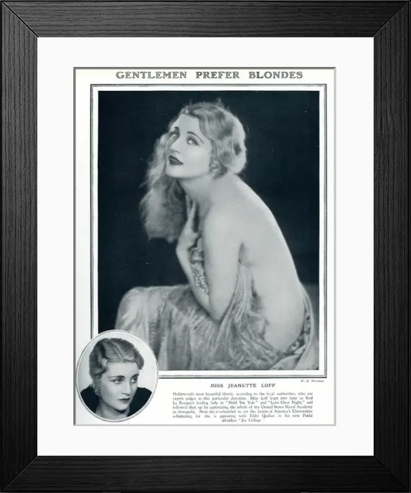 Framed Print : Jeanette Loff