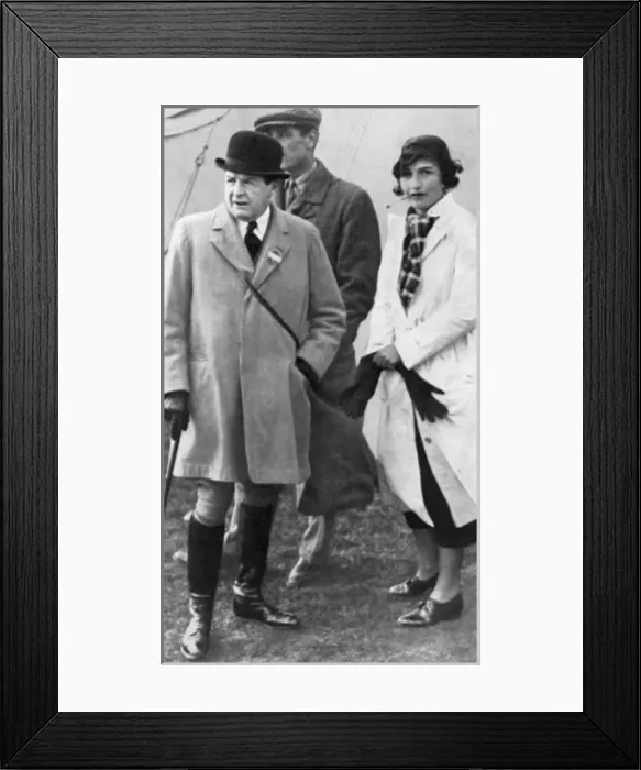 Framed Print : Nancy Lancaster at Pytchley Hunt Framed Print : Nancy Lancaster at Pytchley Hunt