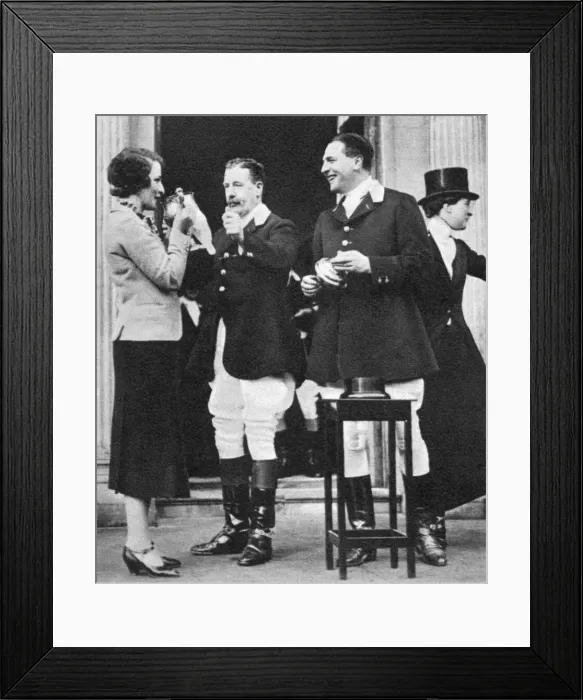 Framed Print : Nancy Lancaster at Pytchley Hunt Framed Print : Nancy Lancaster at Pytchley Hunt