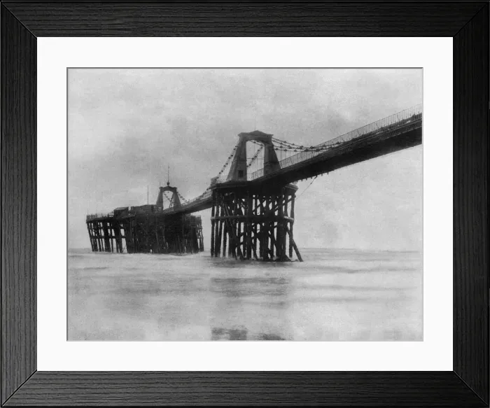 Framed Print : Brighton / Chain Pier 1896 Framed Print : Brighton / Chain Pier 1896
