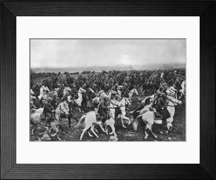 Framed Print : Polish cavalry at the start of World War Two Framed Print : Polish cavalry at the start of World War Two