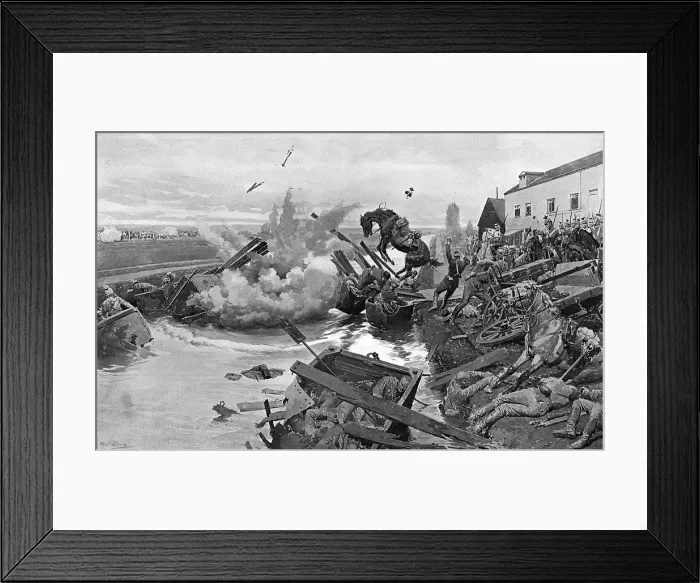 Framed Print : Battle of Mons 1914 Framed Print : Battle of Mons 1914