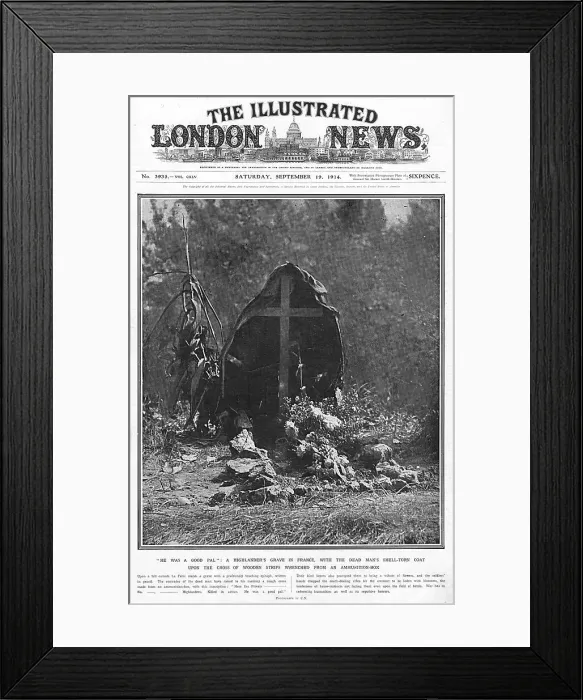 Framed Print : Highlander's grave Framed Print : Highlander's grave