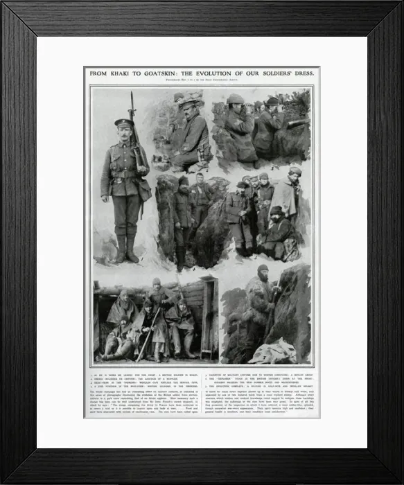 Framed Print : From khaki to goatskin Framed Print : From khaki to goatskin