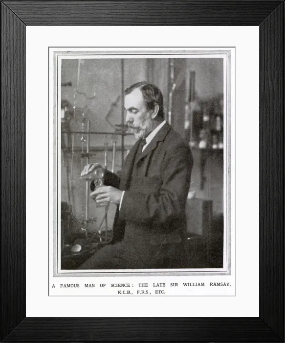 Framed Print : Sir William Ramsey Framed Print : Sir William Ramsey