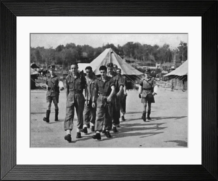 Framed Print : Kluang court martial 1946 Framed Print : Kluang court martial 1946