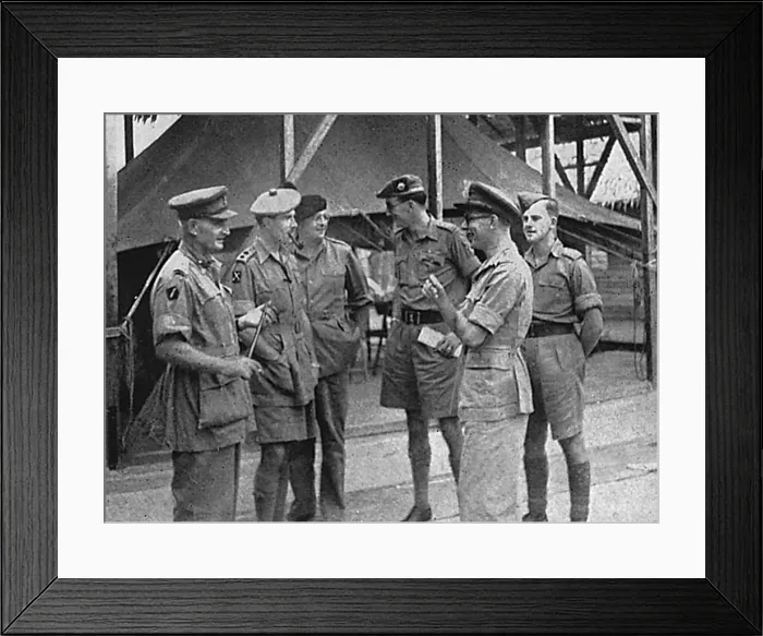 Framed Print : Kluang court martial 1946 Framed Print : Kluang court martial 1946