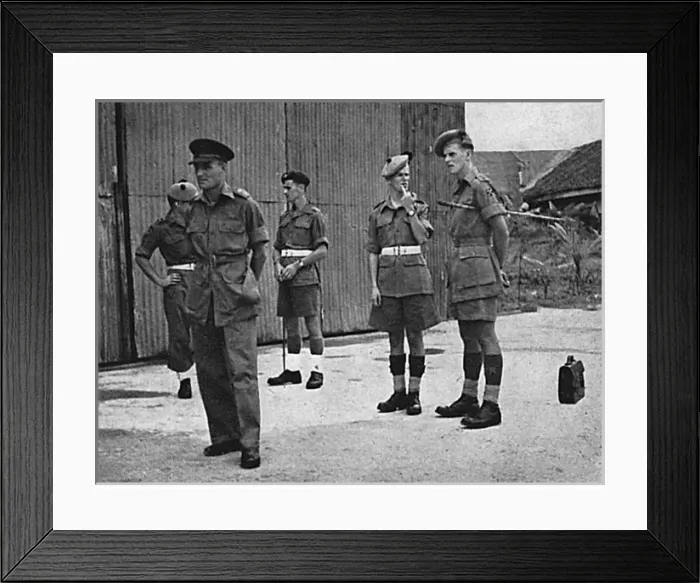 Framed Print : Kluang court martial 1946