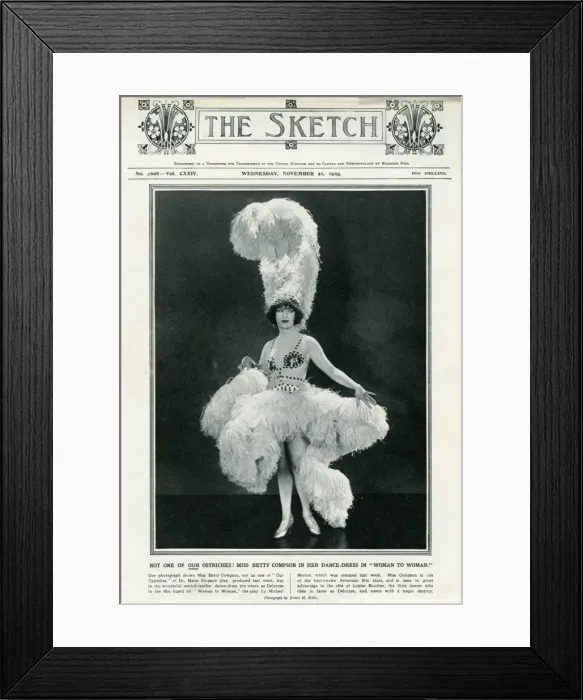 Framed Print : Betty Compson in 1923 Framed Print : Betty Compson in 1923