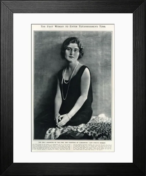 Framed Print : Lady Evelyn Herbert Framed Print : Lady Evelyn Herbert