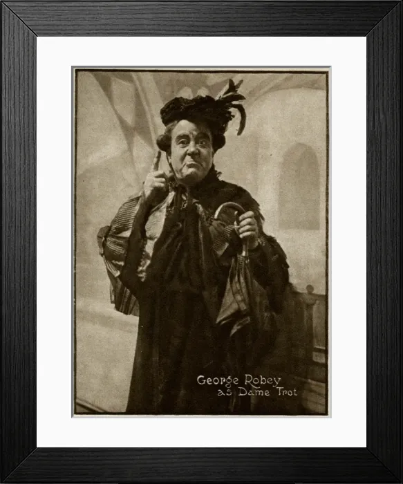 Framed Print : George Robey Framed Print : George Robey