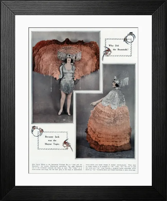 Framed Print : Clarice Mayne in 1922 Framed Print : Clarice Mayne in 1922