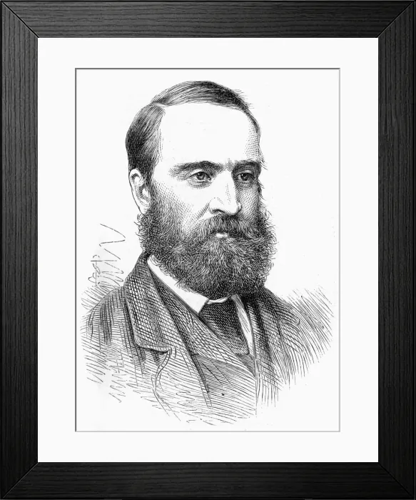 Framed Print : Charles Parnell, 1880