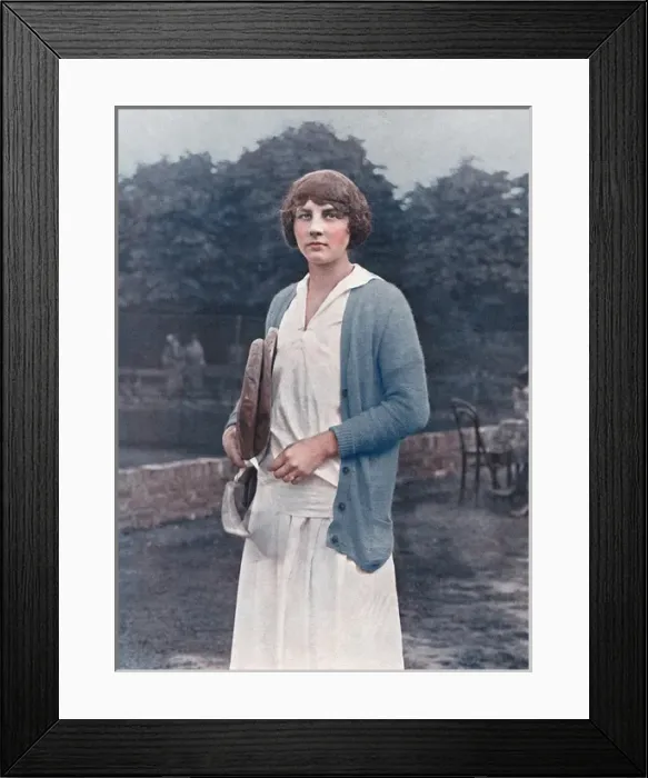 Framed Print : Helen Wills Moody Framed Print : Helen Wills Moody
