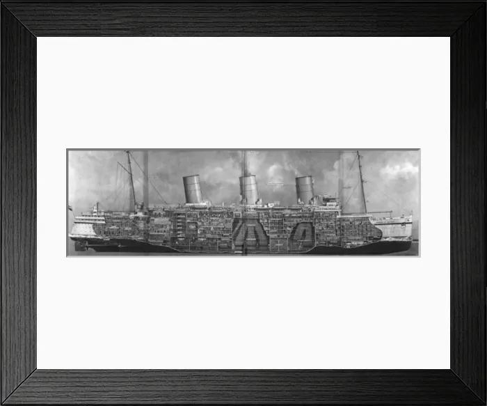 Framed Print : Empress of Britain by G. H. Davis Framed Print : Empress of Britain by G. H. Davis