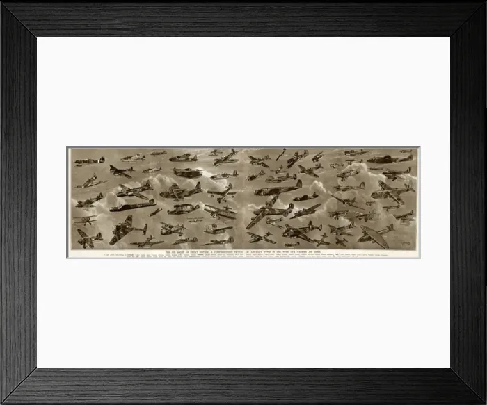 Framed Print : The air might of Great Britain by G. H. Davis Framed Print : The air might of Great Britain by G. H. Davis