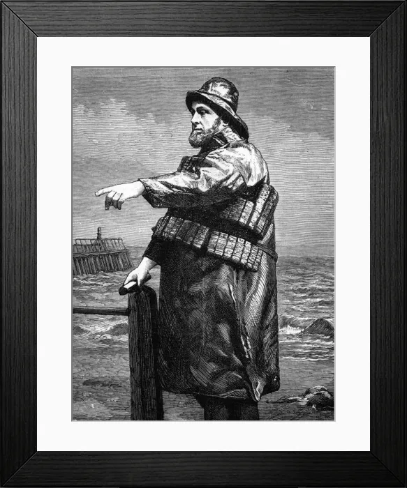 Framed Print : Captain Robert Hook, lifeboatman Framed Print : Captain Robert Hook, lifeboatman