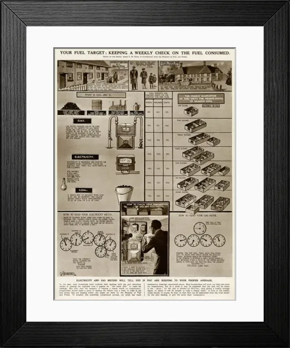 Framed Print : Keeping a check on fuel consumed by G. H. Davis Framed Print : Keeping a check on fuel consumed by G. H. Davis