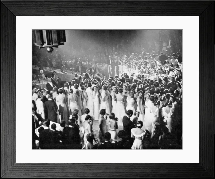 Framed Print : Queen Charlottes Ball, 1937 Framed Print : Queen Charlottes Ball, 1937