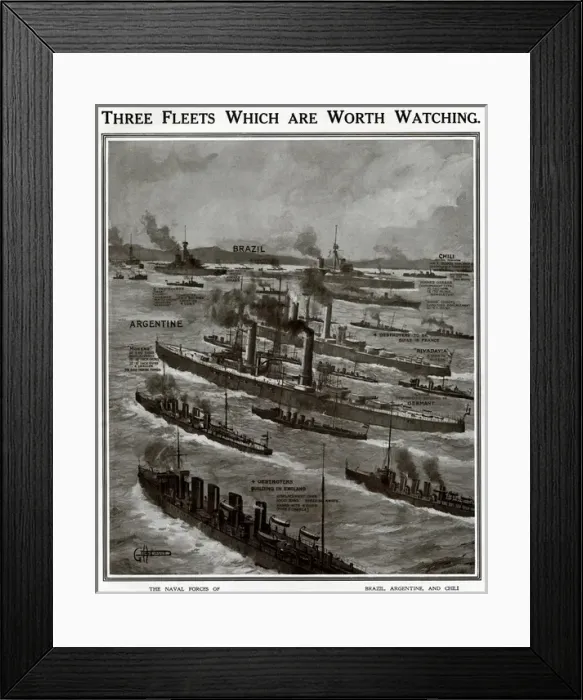Framed Print : Three fleets worth watching by G. H. Davis Framed Print : Three fleets worth watching by G. H. Davis