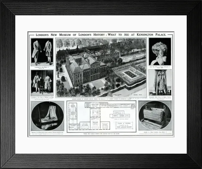 Framed Print : What to see at Kensington Palace, London