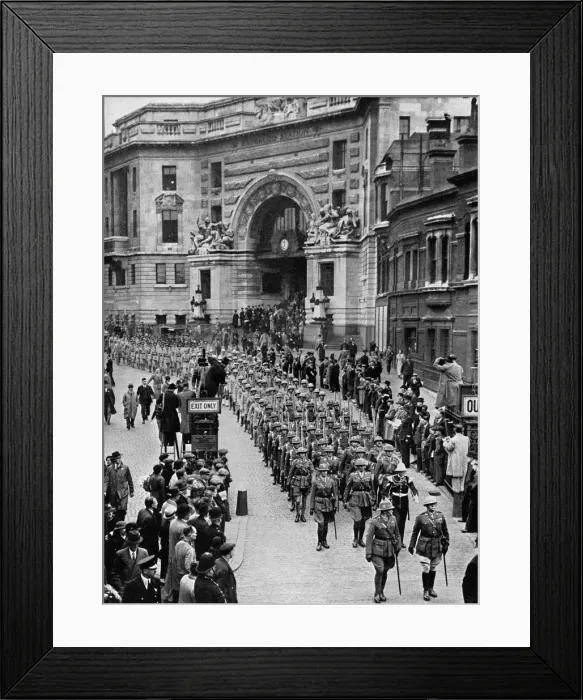 Framed Print : The South Africans arrive for the 1937 Coronation Framed Print : The South Africans arrive for the 1937 Coronation