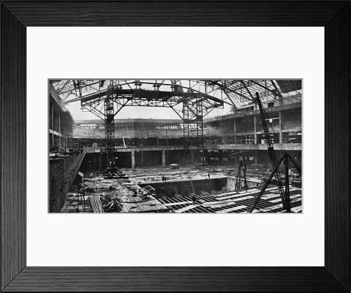 Framed Print : Earls Court takes shape