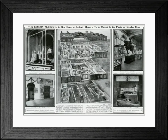 Framed Print : London Museums new home, Stafford House, London