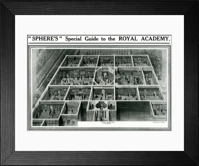 Framed Print : Special guide to the Royal Academy exhibition Framed Print : Special guide to the Royal Academy exhibition