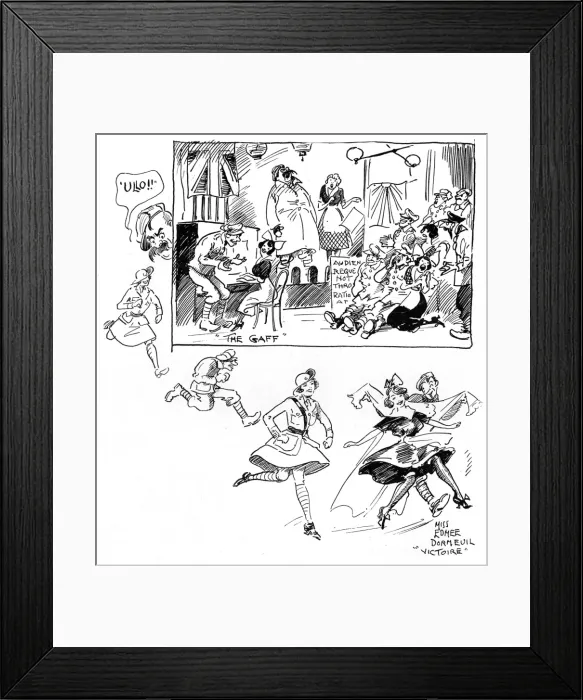 Framed Print : The Better Ole at the Oxford Theatre in 1917 Framed Print : The Better Ole at the Oxford Theatre in 1917