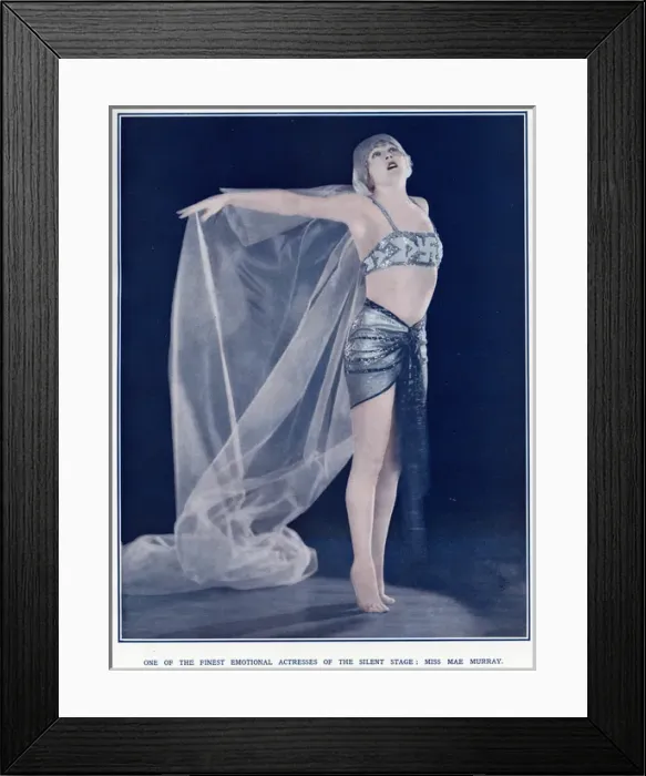 Framed Print : Mae Murray