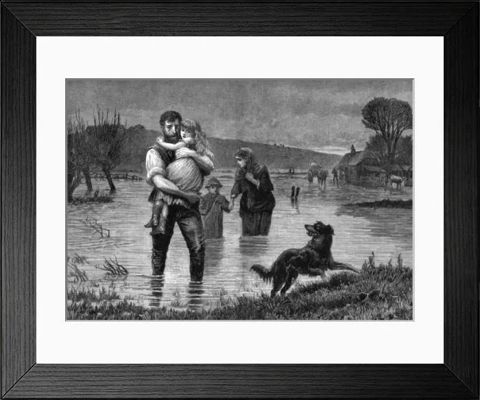 Framed Print : Flooded Out Framed Print : Flooded Out